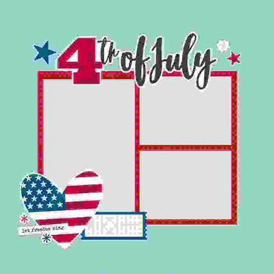4th of July Page Pieces - Simple Pages - Simple Stories*