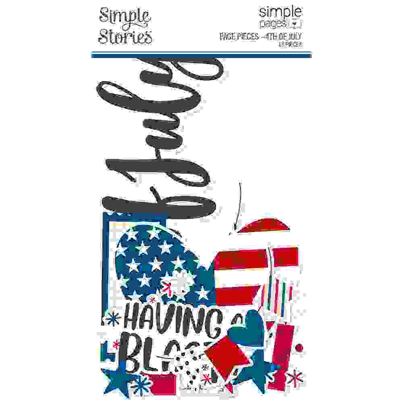 4th of July Page Pieces - Simple Pages - Simple Stories*