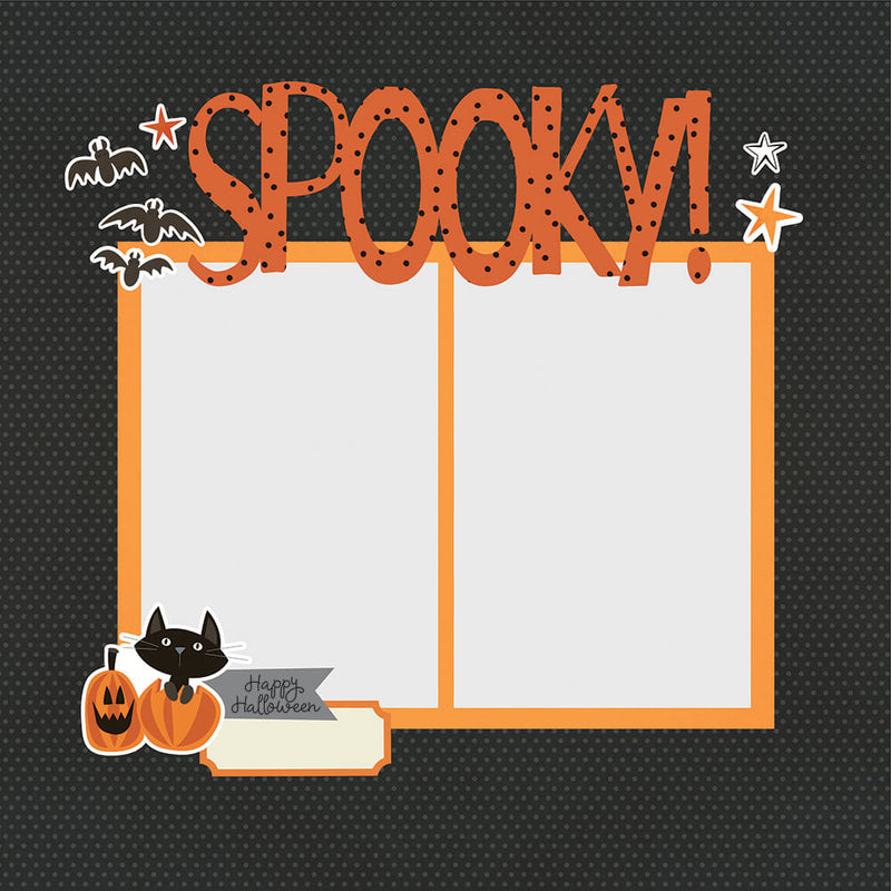 Halloween Page Pieces - Simple Pages - Simple Stories*