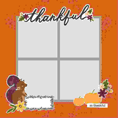 Thanksgiving Page Pieces - Simple Pages - Simple Stories*