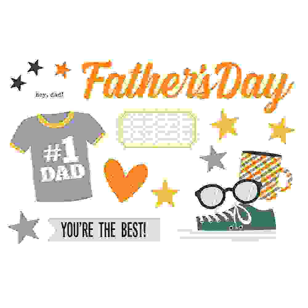 Father's Day Page Pieces - Simple Page - Simple Stories*