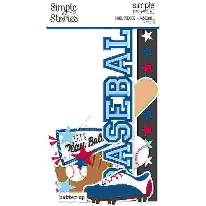 Baseball Page Pieces - Simple Pages - Simple Stories*