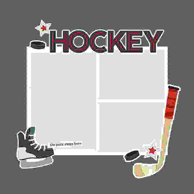 Hockey Page Pieces - Simple Pages - Simple Stories*
