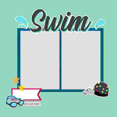 Swim Page Pieces - Simple Pages - Simple Stories*