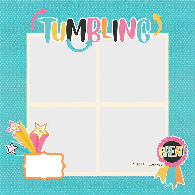 Tumbling Page Pieces - Simple Pages - Simple Stories*