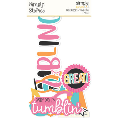 Tumbling Page Pieces - Simple Pages - Simple Stories*