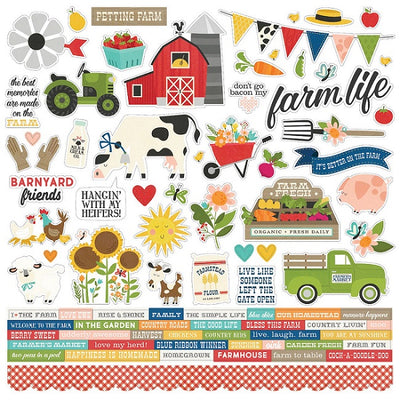 Homegrown Cardstock Stickers - Simple Stories