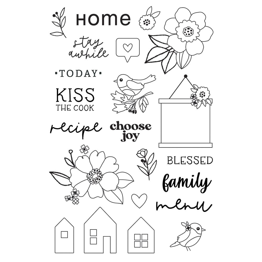 Hearth & Home Stamps-Simple Stories