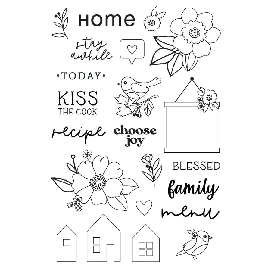 Hearth & Home Stamps-Simple Stories