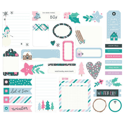 Feelin' Frosty Journal Bits - Simple Stories - Clearance