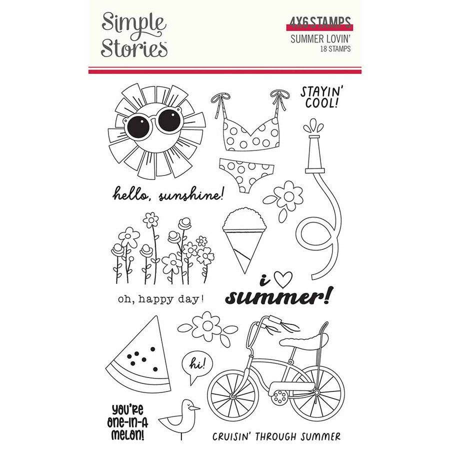 Summer Lovin' Stamps-Simple Stories