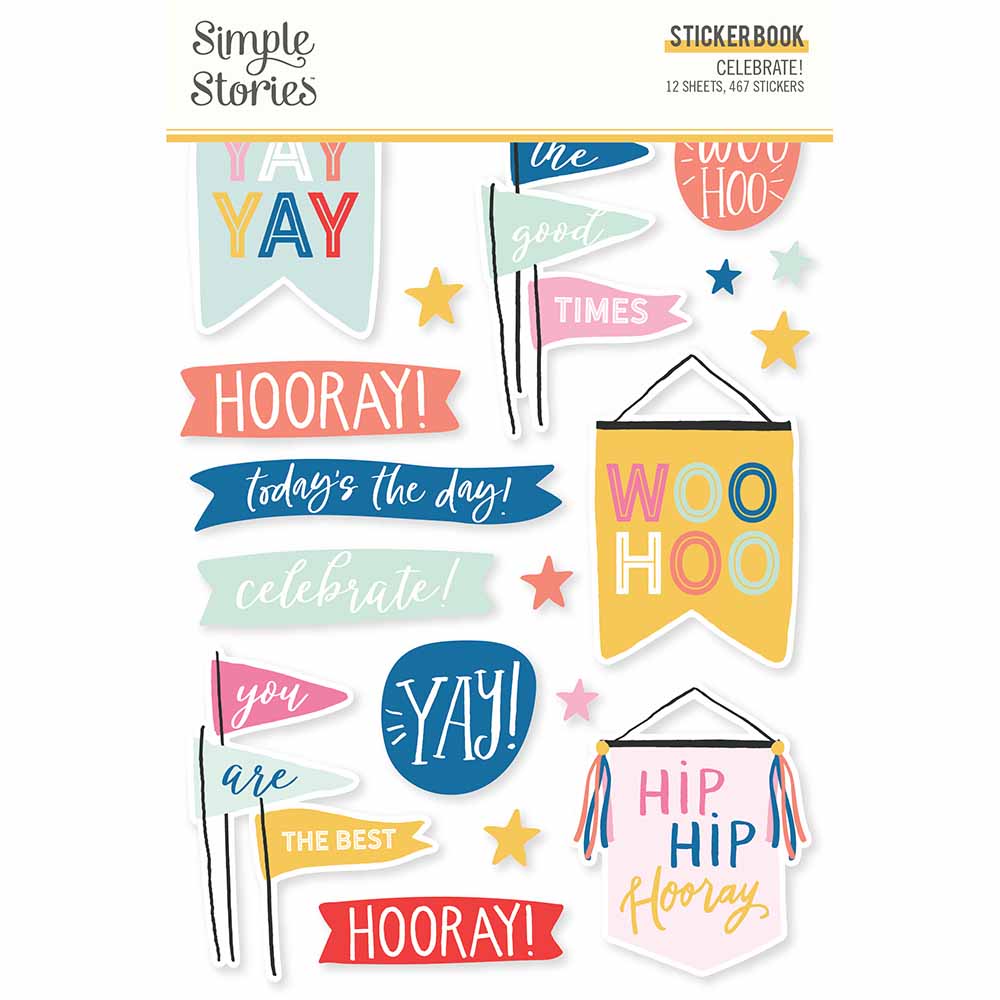 Celebrate Today: Yay Stickers! (Sticker Book) (Other)