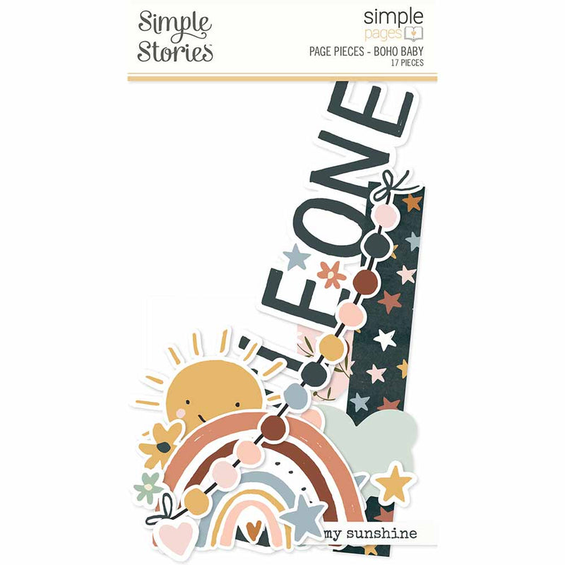 Boho Baby Page Pieces - Simple Pages - Simple Stories