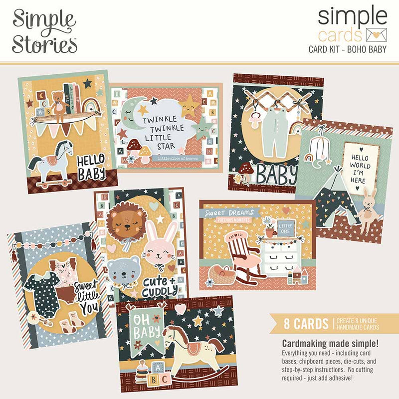 Boho Baby Card Kit - Simple Cards - Simple Stories