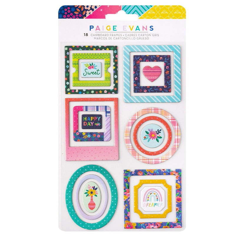 Mini Frames Stickers - Paige Evans - Blooming Wild Collection - American Crafts