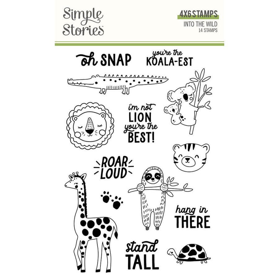 Into the Wild Stamps-Simple Stories