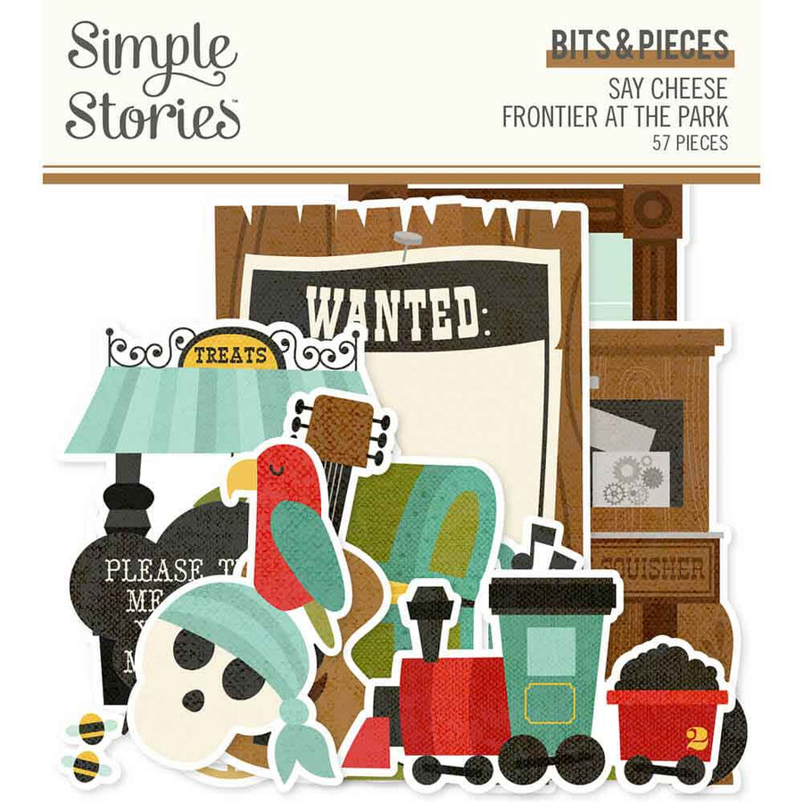 Say Cheese Frontier at the Park Bit & Pieces - Simple Stories