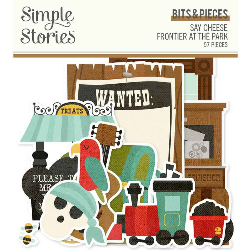 Say Cheese Frontier at the Park Bit & Pieces - Simple Stories