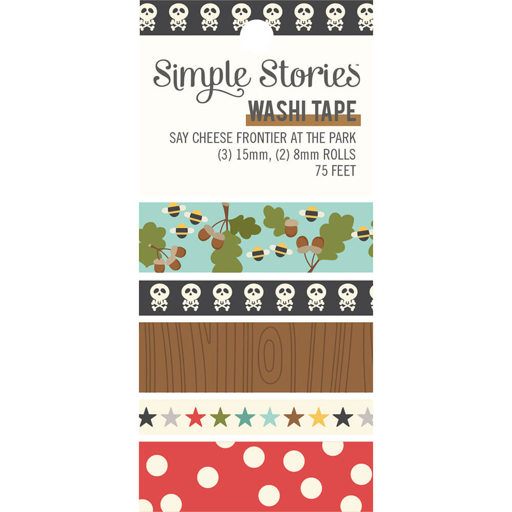 Say Cheese Frontier at the Park Washi Tape - Simple Stories