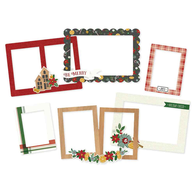 Hearth & Holiday Chipboard Frames - Simple Stories