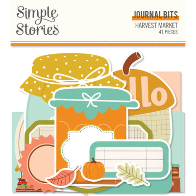 Harvest Market Journal Bits - Simple Stories - Clearance
