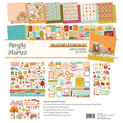 Harvest Market Collector's  Essential Kit - Simple Stories - Clearance