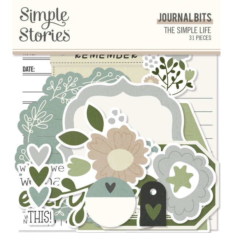 The Simple Life Journal Bits - Simple Stories - Clearance
