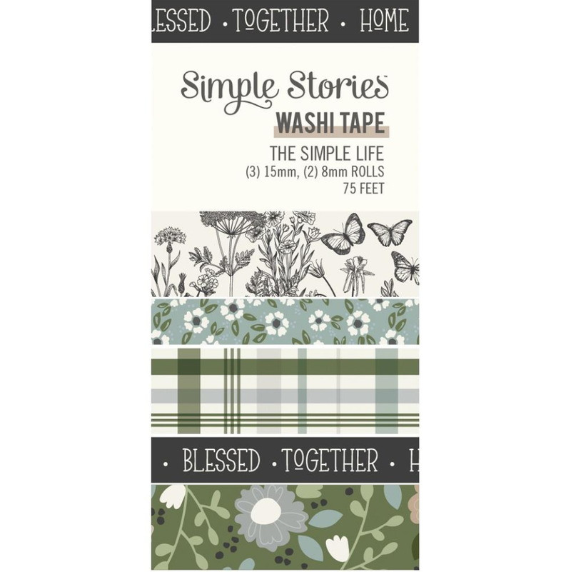 The Simple Life Washi Tape- Simple Stories - Clearance