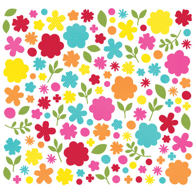 Color Vibe Flowers Bits & Pieces  Brights - Simple Stories - Clearance