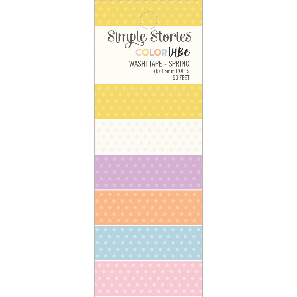 Color Vibe Washi Tape Spring-Simple Stories