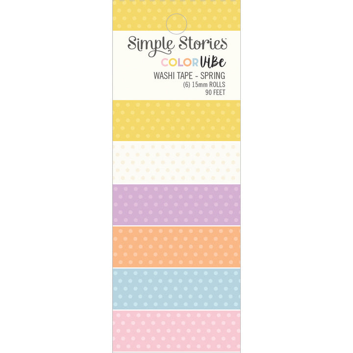 Color Vibe Washi Tape Spring-Simple Stories
