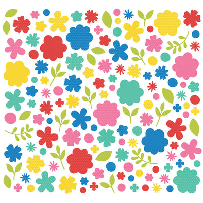 Color Vibe Flowers Bits & Pieces  Summer - Simple Stories - Clearance