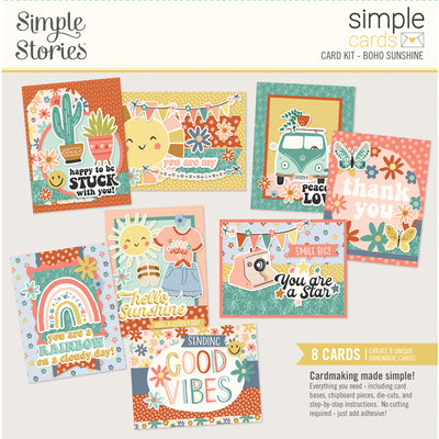 Simple Card kit - Boho Sunshine Collection - Simple Stories