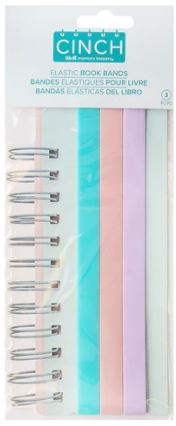 Elastic Book Bands - Cinch - We R Memory Keepers - Clearance
