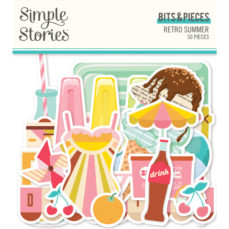 Bits and Pieces - Retro Summer Collection - Simple Stories