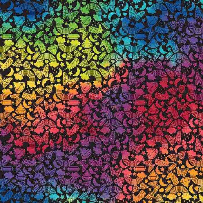 Bright Bow Fairytale Infusible Ink Transfer Sheet Patterns - Cricut - Clearance