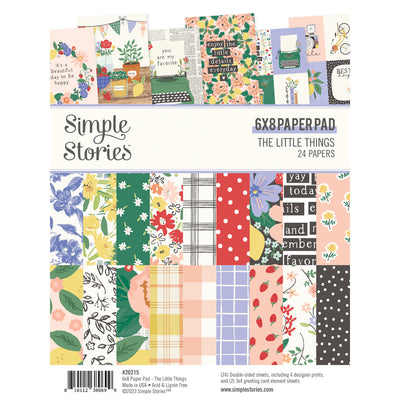 The Little Things 6" x 8" Paper Pad - Simple Stories