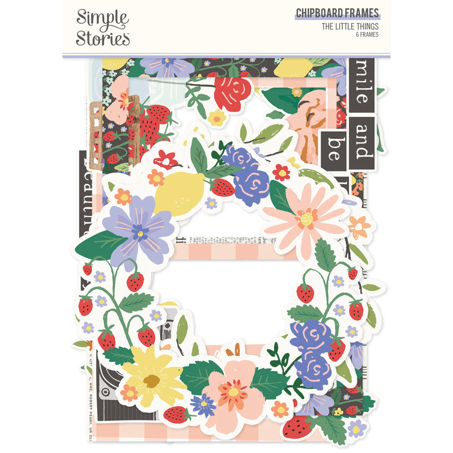 The Little Things Chipboard Frames  - Simple Stories
