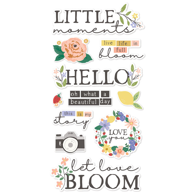 The Little Things Foam Stickers  - Simple Stories