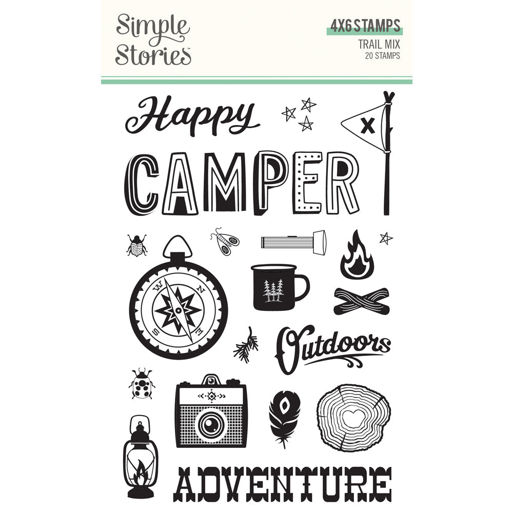 Trail Mix Stamps  - Simple Stories