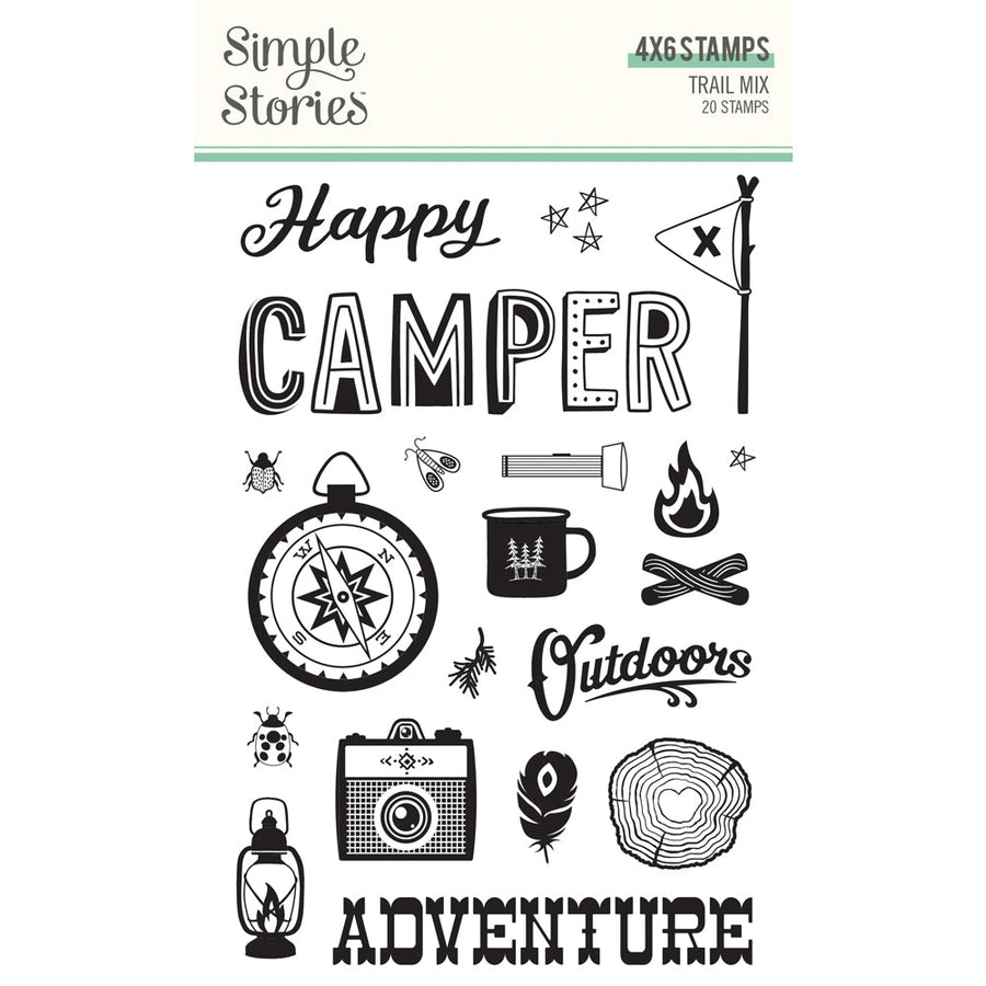 Trail Mix Stamps  - Simple Stories