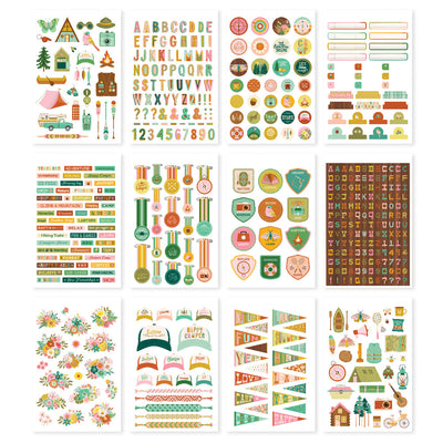 Trail Mix Sticker Book  - Simple Stories