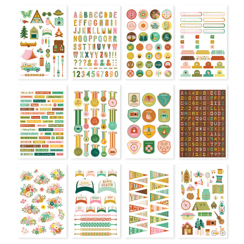 Trail Mix Sticker Book  - Simple Stories