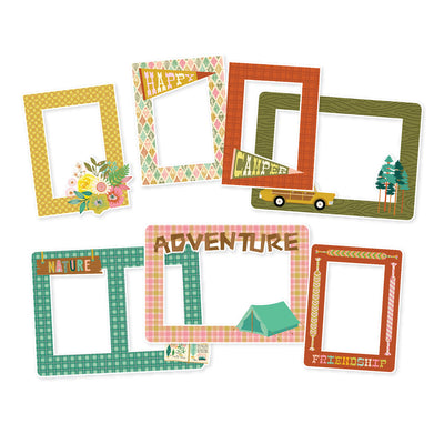 Trail Mix Chipboard Frames  - Simple Stories
