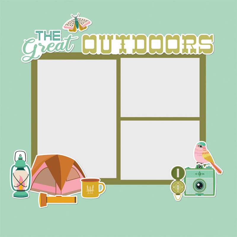Trail Mix- Simple Pages Page Pieces  - Simple Stories