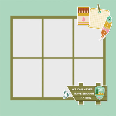 Trail Mix- Simple Pages Page Pieces  - Simple Stories