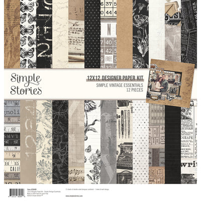 Simple Vintage Essentials Designer Paper Kit  - Simple Stories