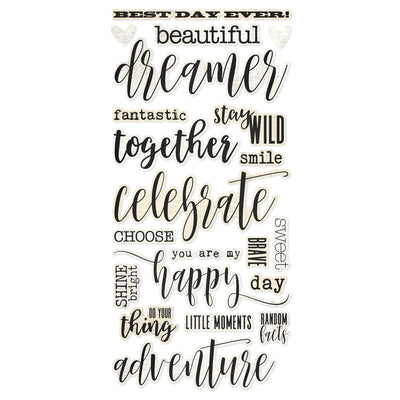 Titles Foam Stickers - Simple Vintage Essentials - Simple Stories