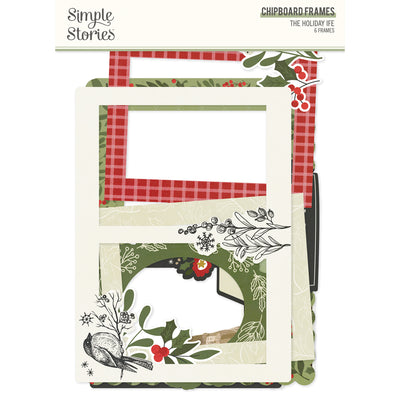 The Holiday Life - Chipboard Frames - Simple Stories