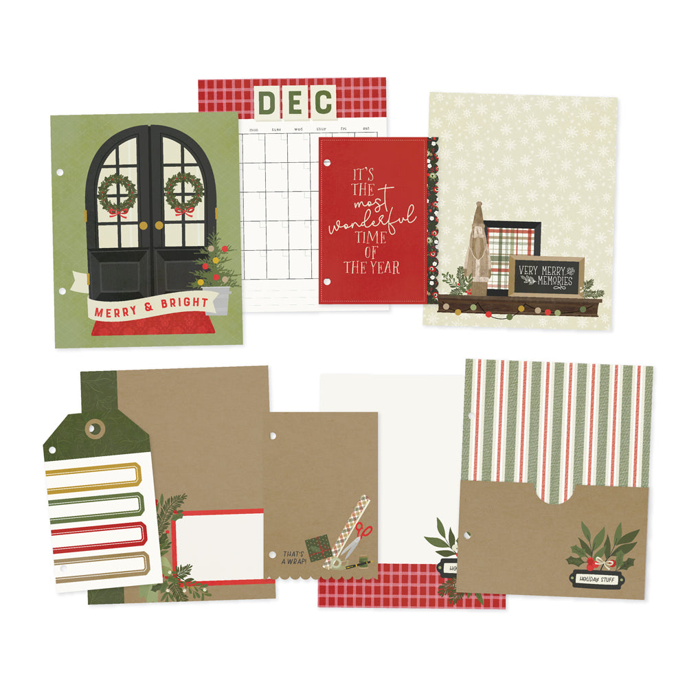 The Holiday Life - 6x8 SN@P! Holiday Binder - Simple Stories